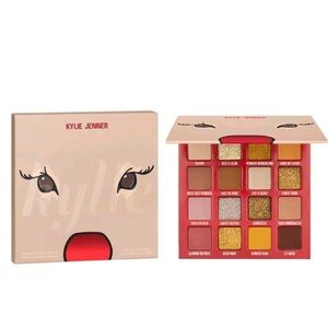 Kylie Jenner Cosmetics Holiday Reindeer‎ Pressed Powder Eyeshadow Palette 16 Pan